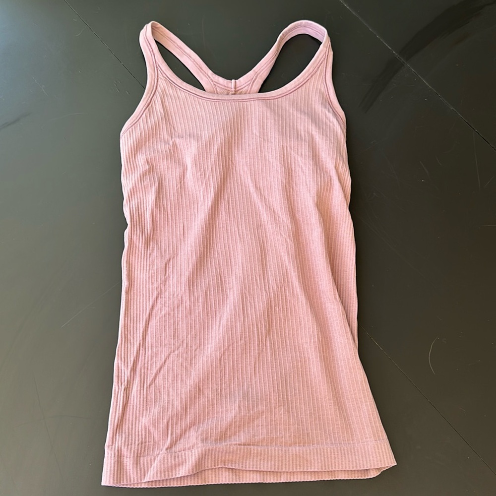 Lulu lemon ebb to street tank ribbed